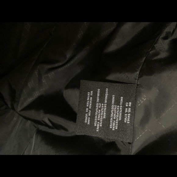 BNWT * Cole Haan Snap Wool Blend Car Coat - Picture 7 of 9